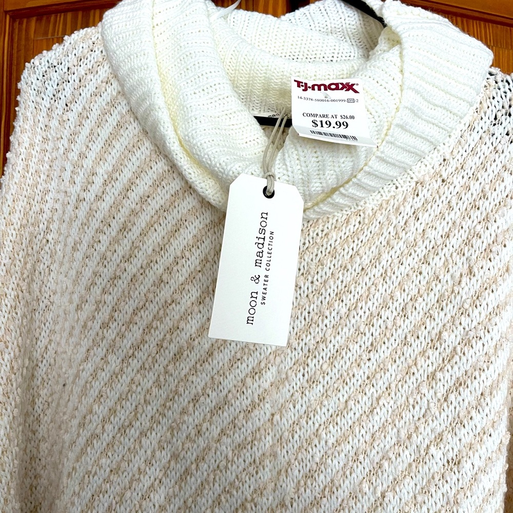 Cozy Cowel Neck Sweater - NEW WITH TAGS